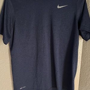 Boys XL Nike dri fit navy t shirt